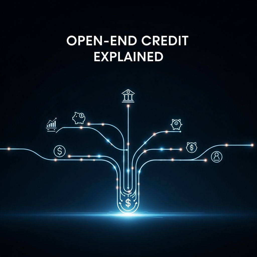 Discover how open-end credit provides flexible borrowing options like credit cards and lines of credit for ongoing financial needs.
