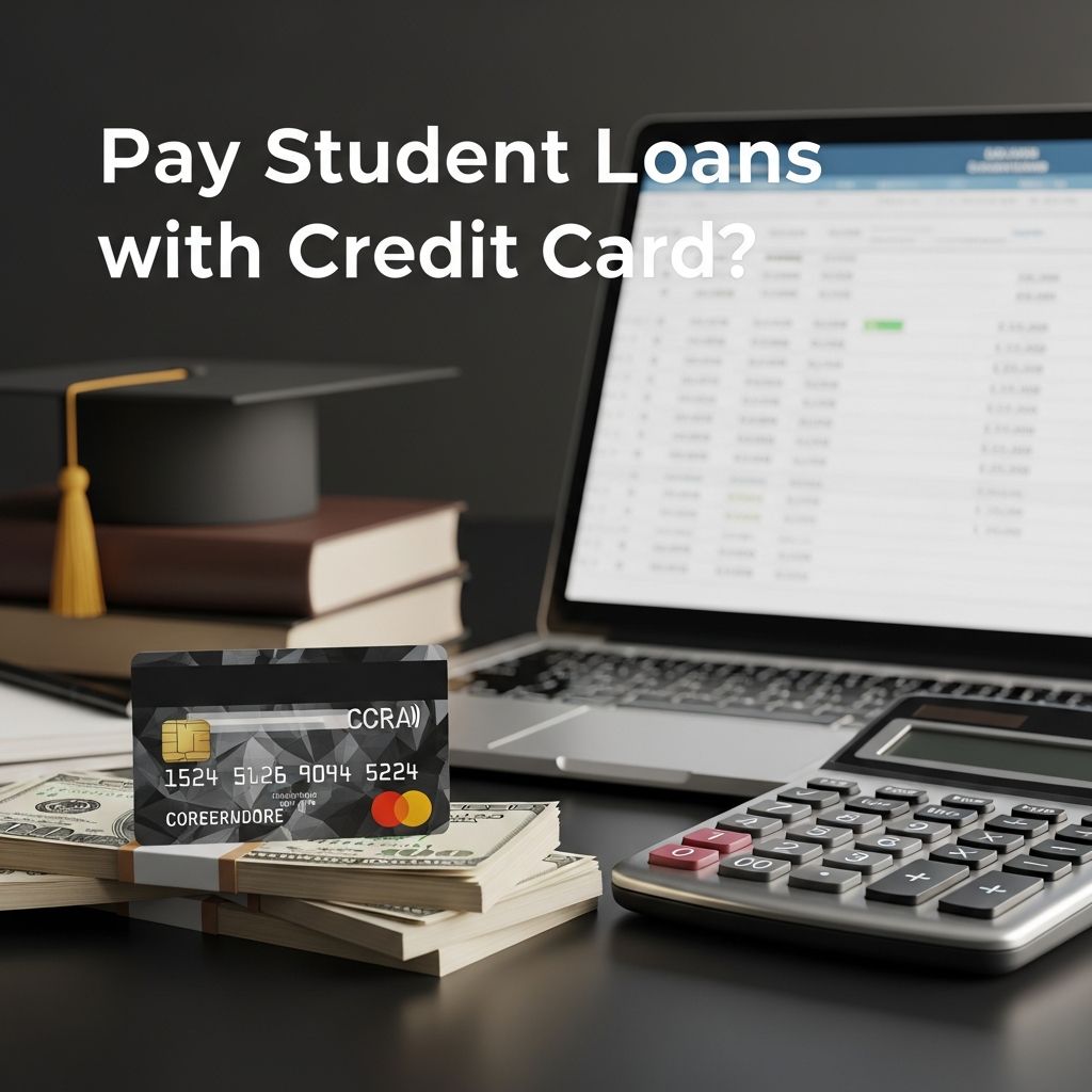 Explore if using a credit card to tackle student loans is wise, weighing fees, rates, and smarter repayment paths for lasting financial relief.