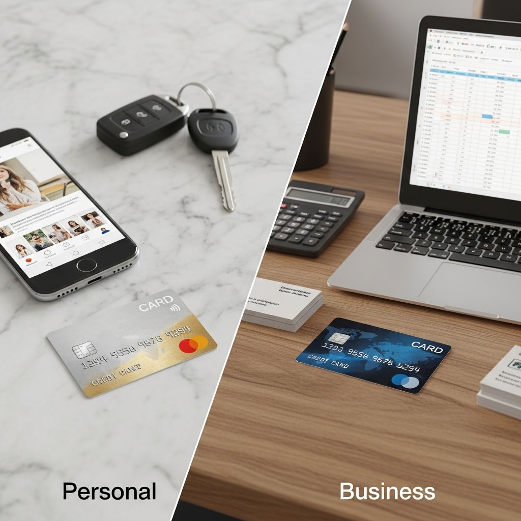 Discover key differences between personal and business credit cards to choose the right one for your financial needs and optimize rewards.