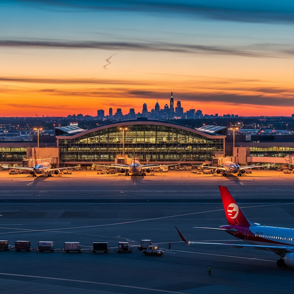 Master navigation, terminals, and services at PHL Airport