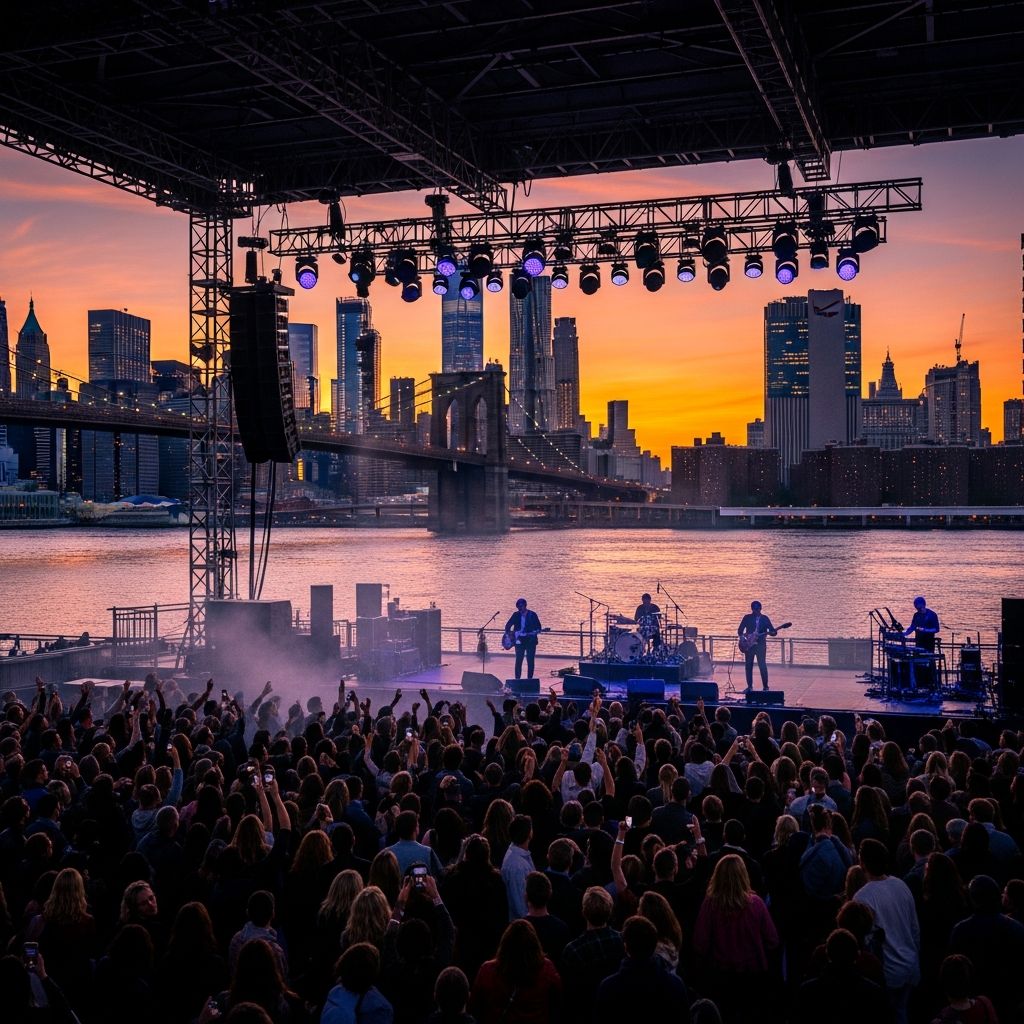 Discover the ultimate summer soundtrack at NYC's premier rooftop venue with over 60 acts blending rock, indie, and electronic vibes.
