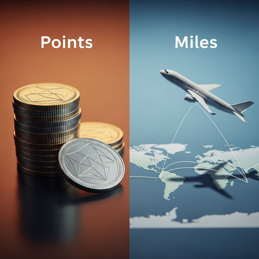 Unlock the true value of credit card rewards: compare points and miles to maximize travel and savings in your loyalty programs.