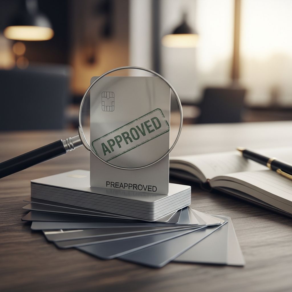 Discover how preapproved credit card offers work, their benefits, risks, and strategies to maximize your chances of approval without harming your credit score.