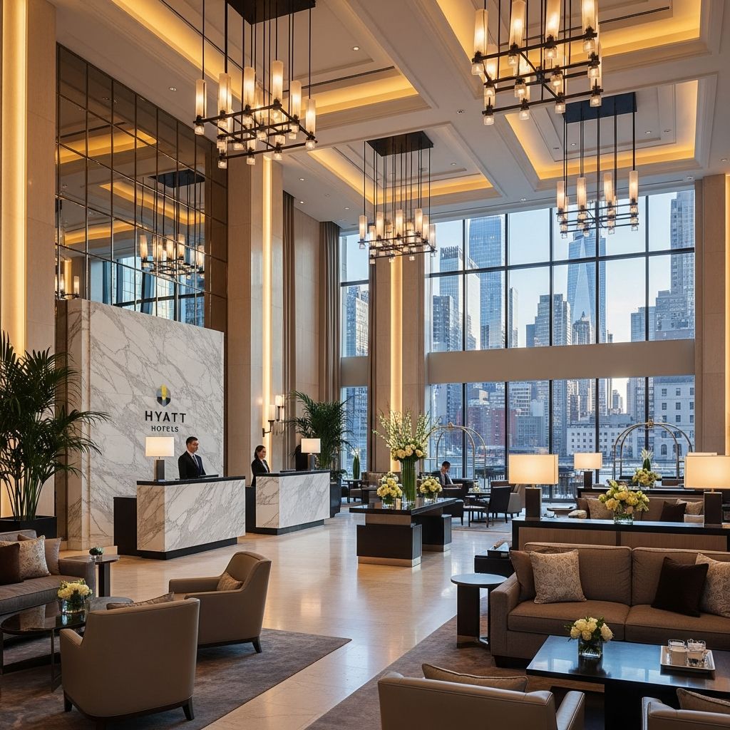 Discover luxury Hyatt accommodations in Manhattan's vibrant downtown neighborhoods