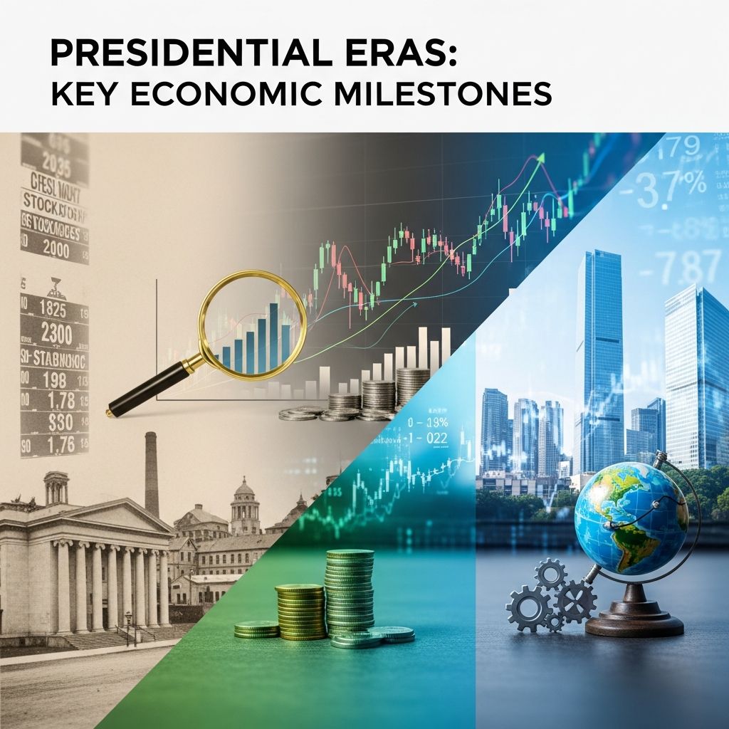 Discover how U.S. presidents shaped the nation's financial landscape through policies, crises, and reforms across decades.