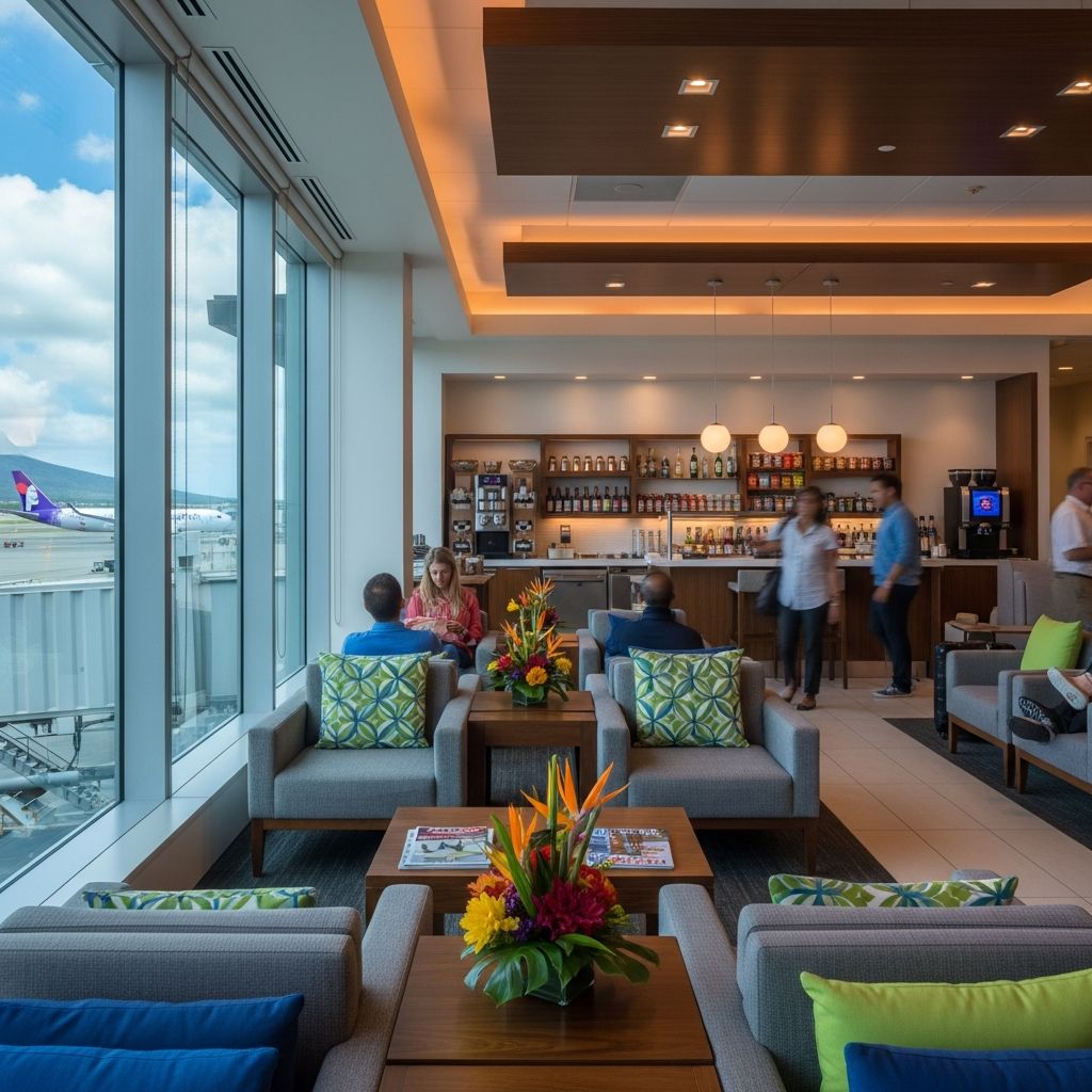 Unlock premium lounge access, dining credits, and exclusive perks at Honolulu's Daniel K. Inouye International Airport with Priority Pass membership.