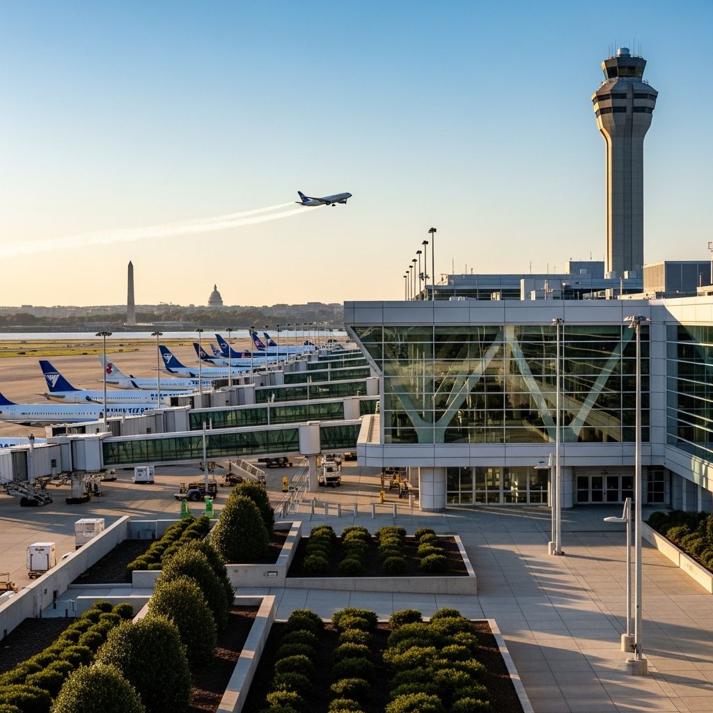 Comprehensive guide to navigating Ronald Reagan Washington National Airport, from history and terminals to transportation and tips for a seamless trip.