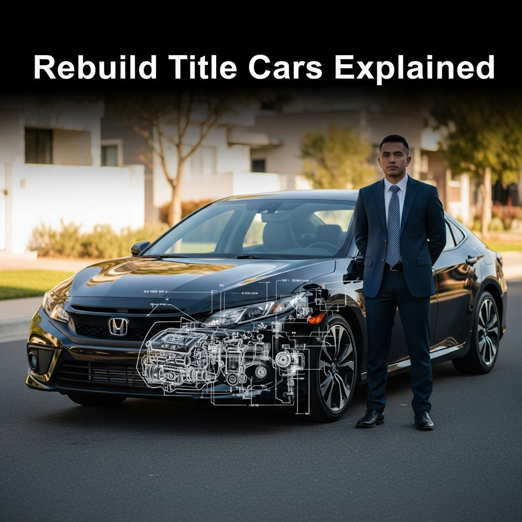 Discover what a rebuilt title means for used car buyers, from risks and savings to smart purchasing strategies.
