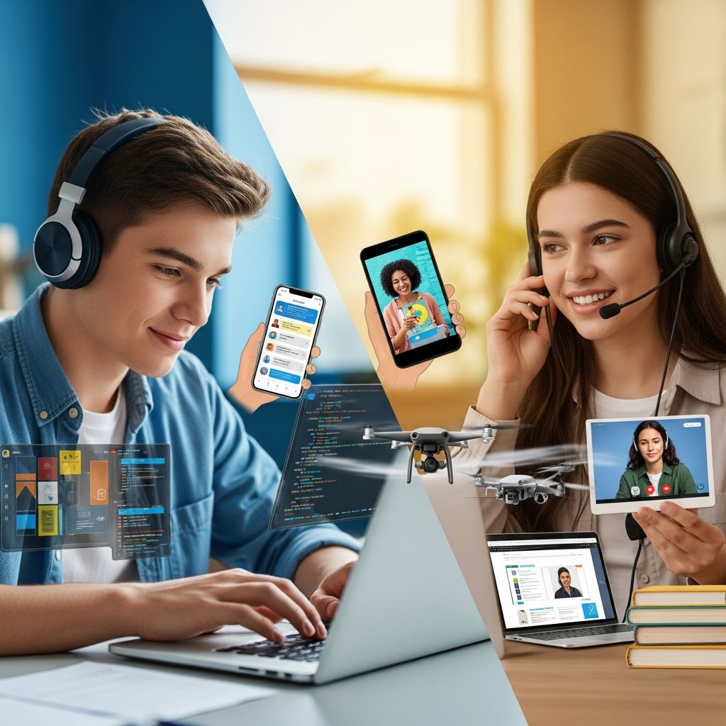 Unlock flexible online income streams for high schoolers balancing school, skills, and future goals in the digital age.