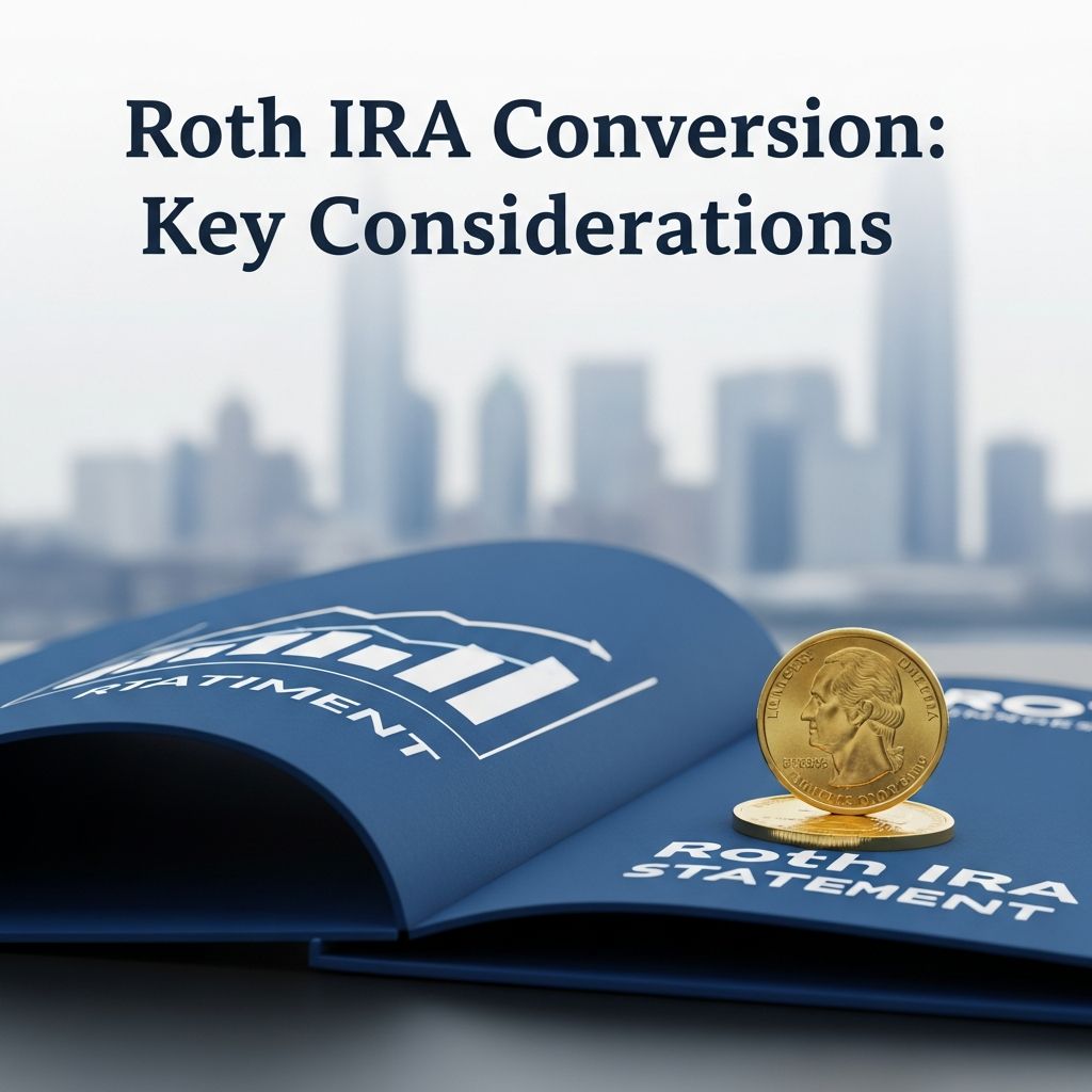 Understand when converting to a Roth IRA makes financial sense for your retirement strategy.