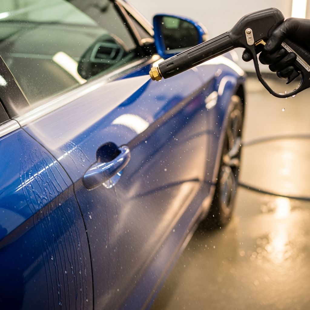 Master the art of pressure washing your vehicle to achieve a spotless finish without risking damage to paint, seals, or sensitive components.