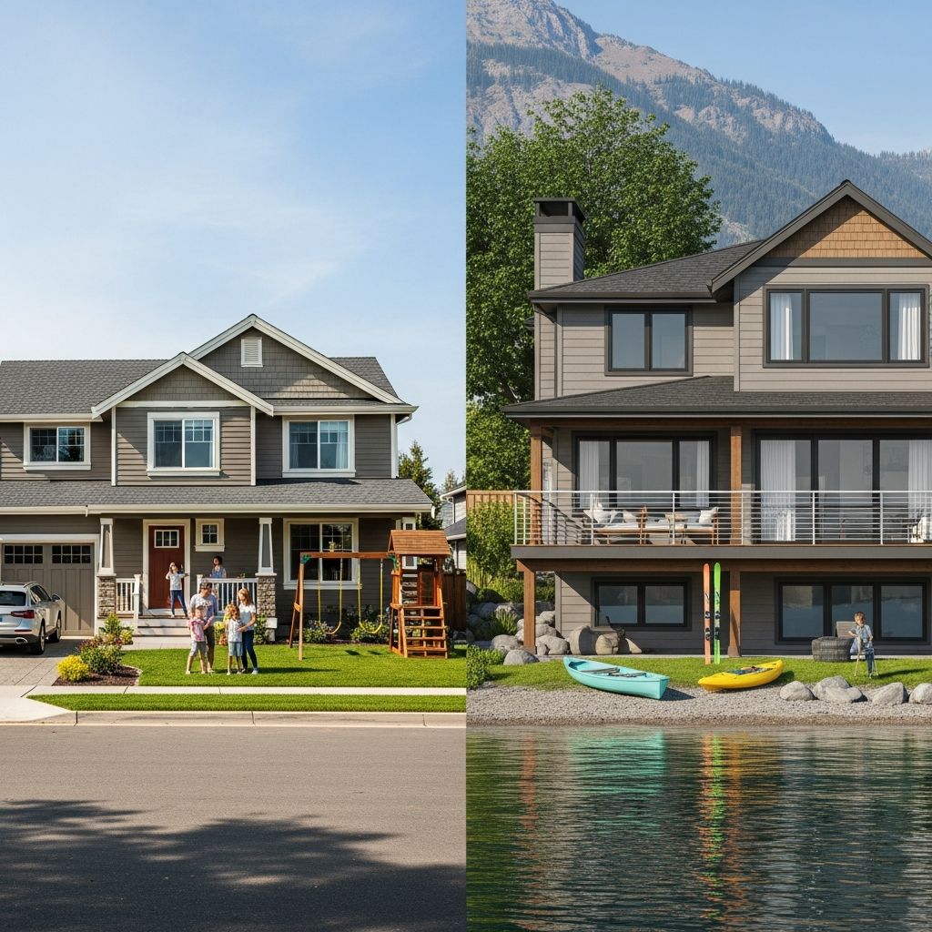 Understand how owning a second home differs from your primary residence in terms of financing, taxes, and requirements.