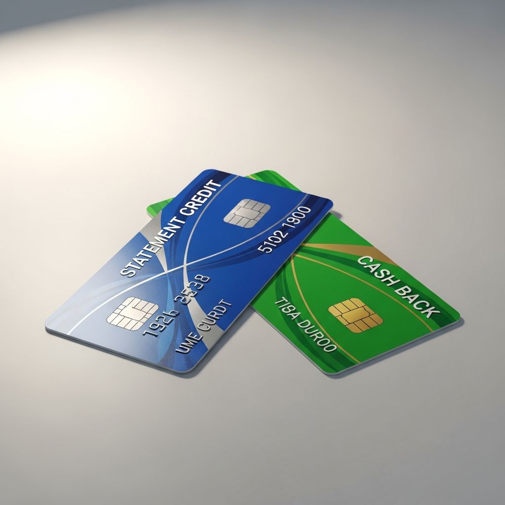 Discover the key differences between statement credits and cash back rewards to optimize your credit card benefits and manage balances effectively.
