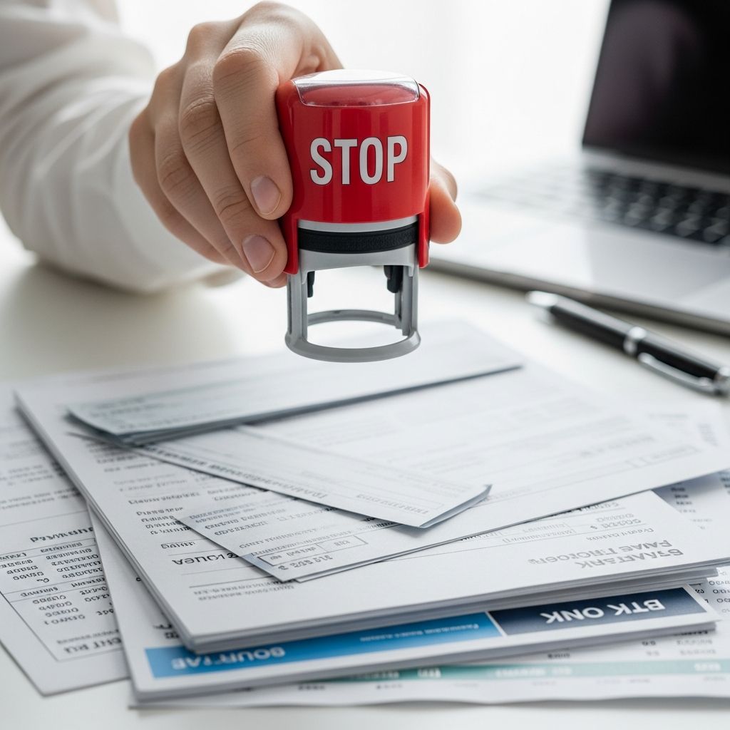 Discover how stop payment orders protect your checking account from unauthorized or erroneous transactions with this detailed guide.