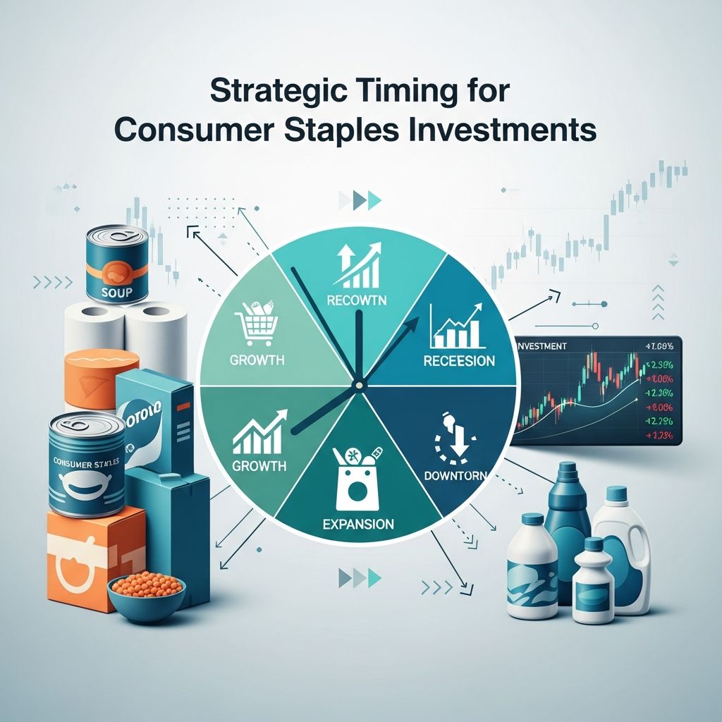 Understand market cycles and economic indicators to optimize your consumer staples portfolio decisions.