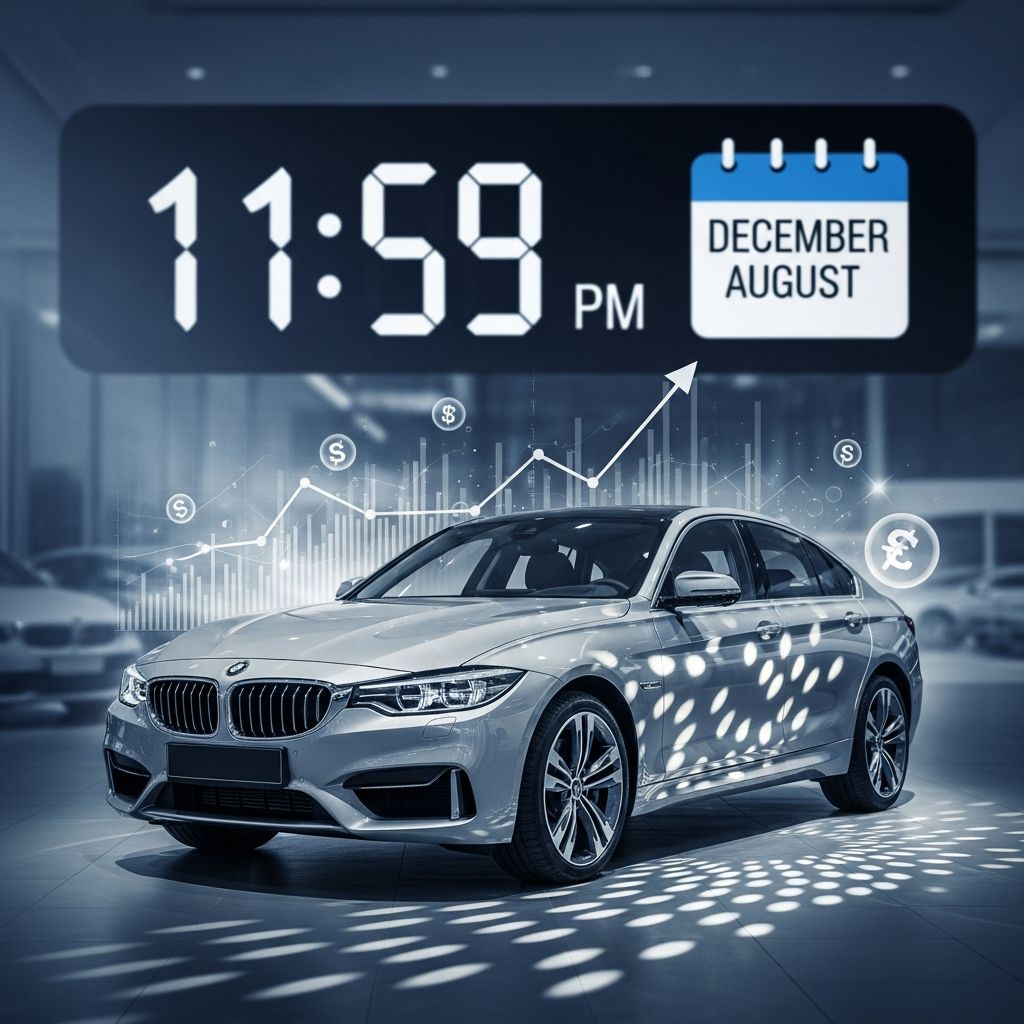 Master the art of buying cars at the right moment to maximize savings