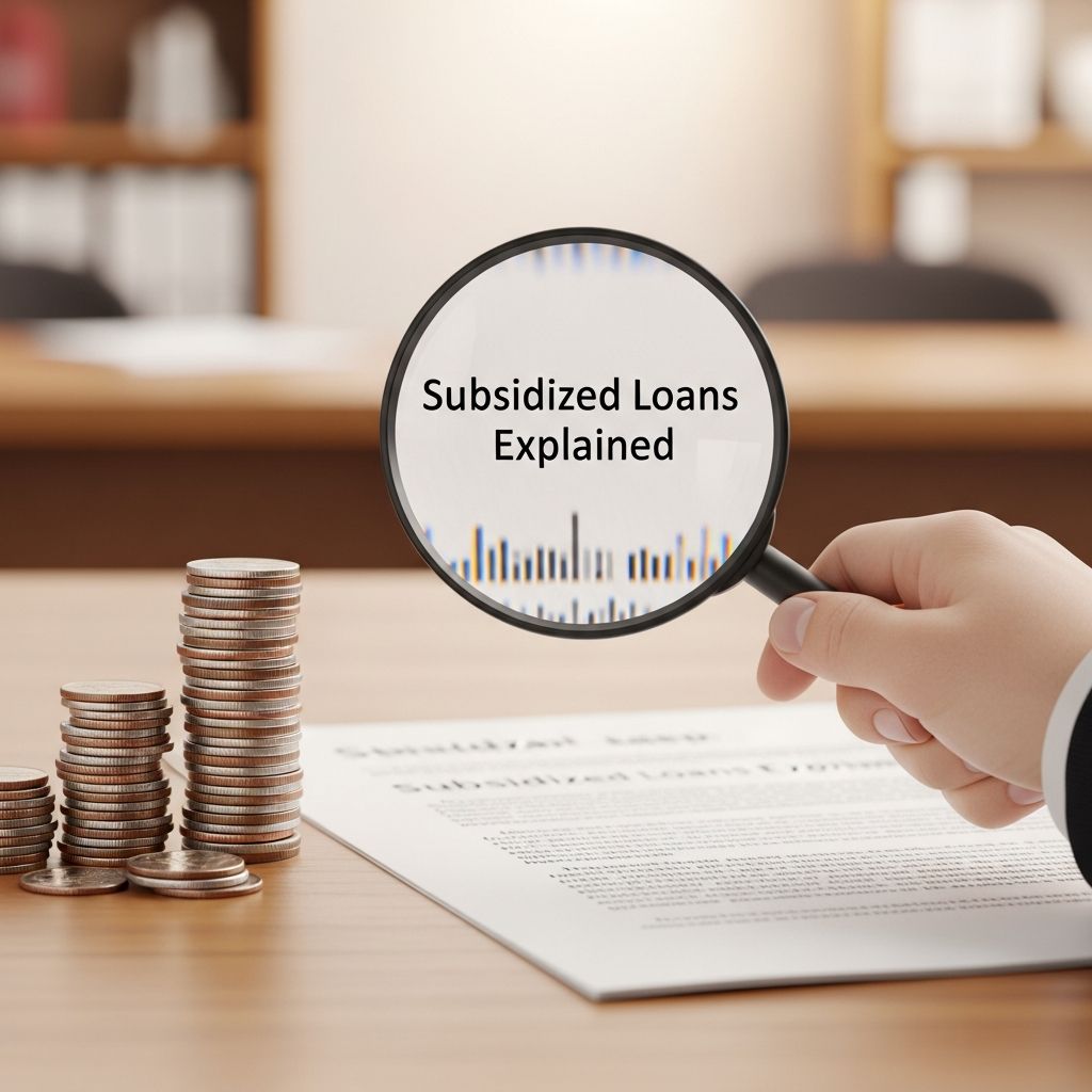 Discover how subsidized loans reduce education costs by covering interest during school, grace periods, and deferments for eligible students.