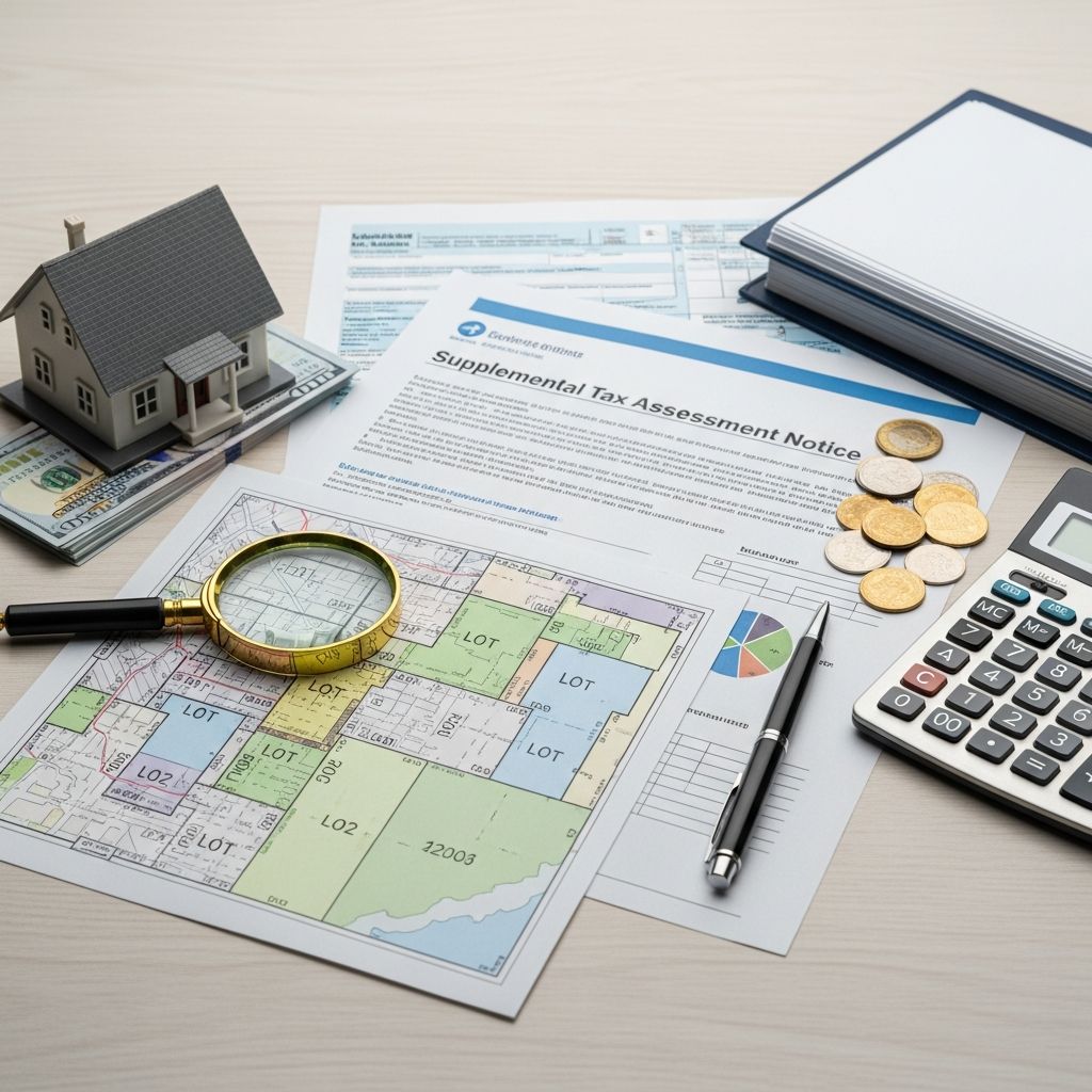 Discover how supplemental tax assessments work, their triggers, calculations, and strategies to manage unexpected property tax bills effectively.
