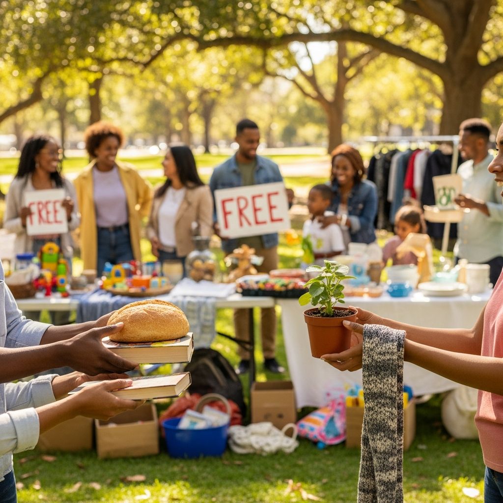 Unlock massive savings, foster neighborly bonds, and slash waste through hyper-local gift networks that redefine sharing in your community.