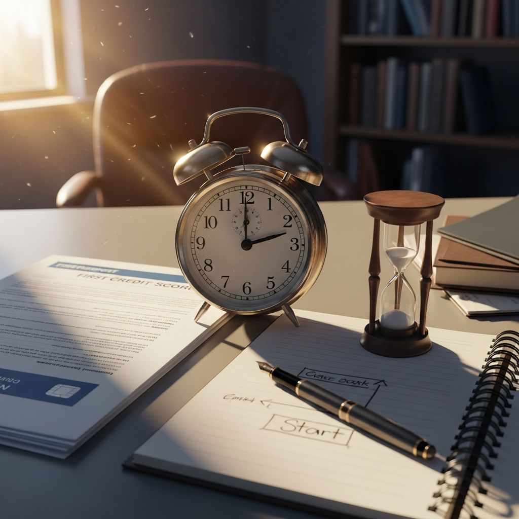 Discover the real timeline for building your first credit score and key steps to accelerate the process for better financial opportunities.