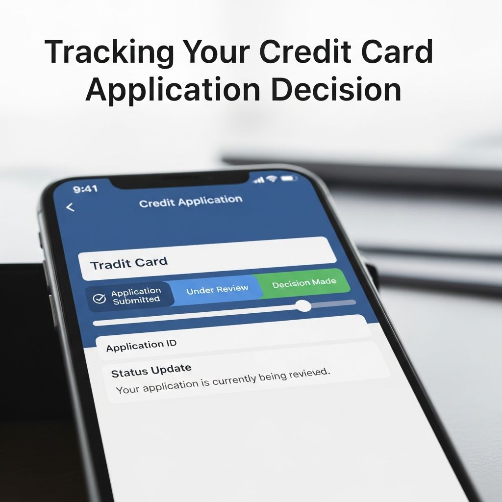 Learn practical strategies to monitor your credit card application and understand approval timelines.