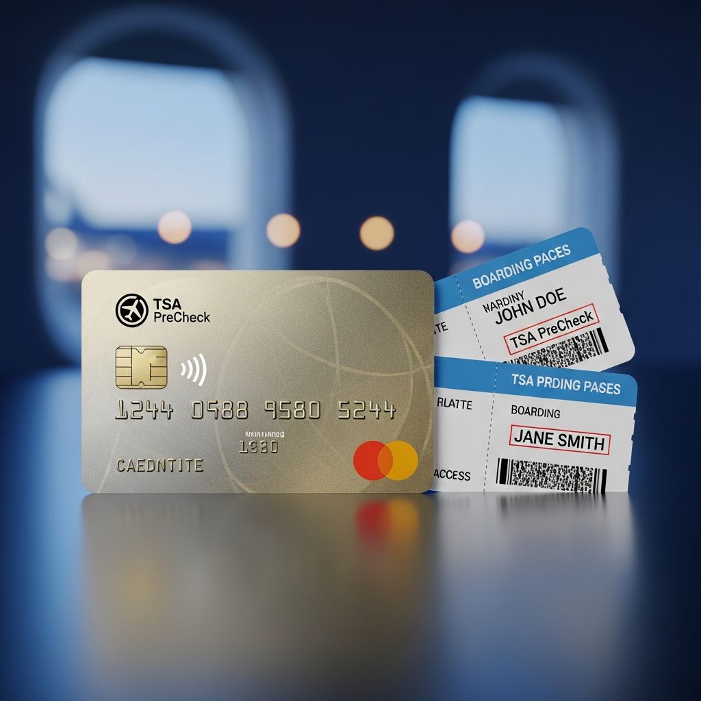 Maximize travel card benefits with TSA PreCheck credits and understand companion eligibility policies
