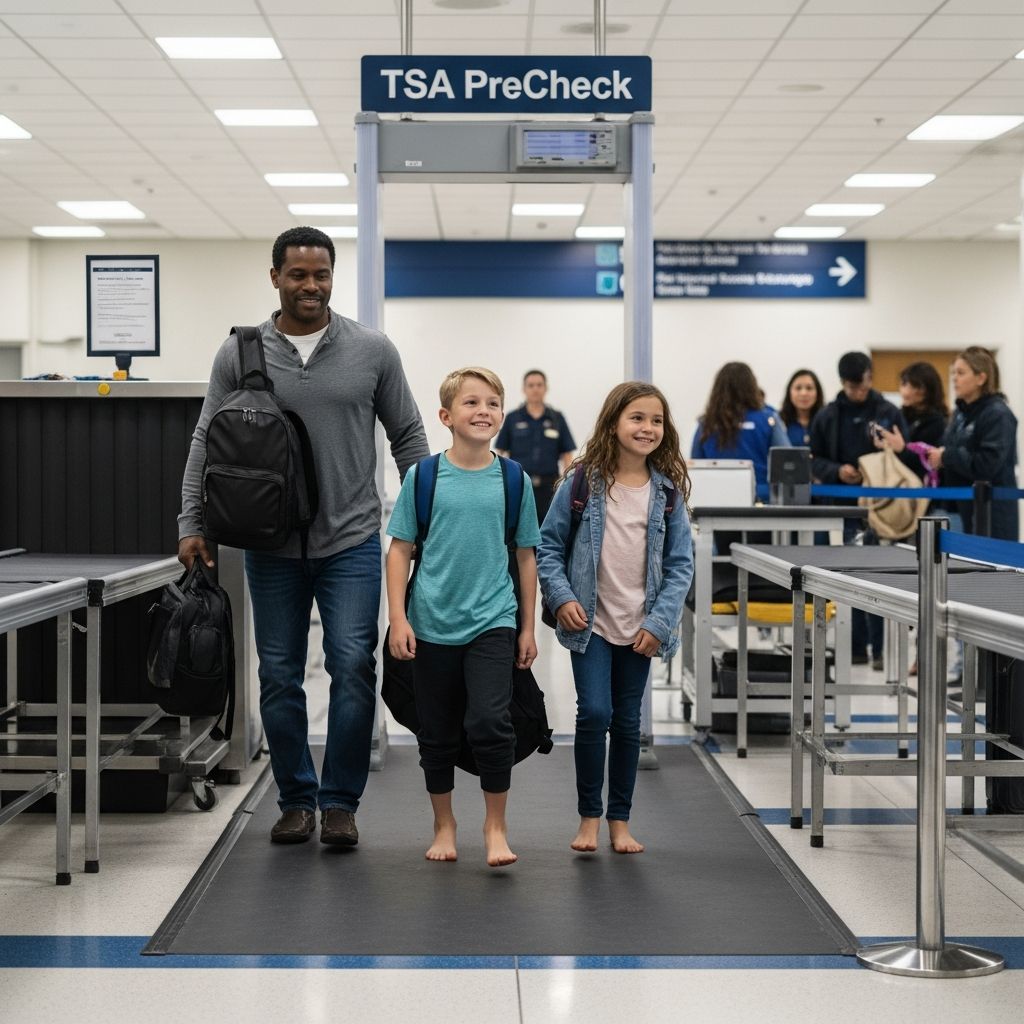 Discover how TSA PreCheck simplifies airport security for families, with rules for kids of all ages and tips to save time and money on your next trip.