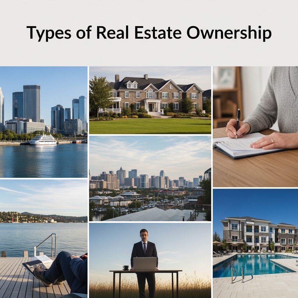 Discover the key forms of property ownership, from sole control to shared arrangements, and learn how each impacts your rights, responsibilities, and legacy planning.