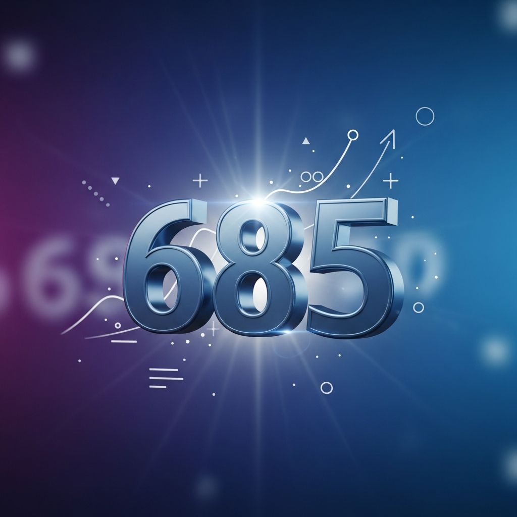 Explore what a 685 credit score means and how to leverage it for better financial opportunities.