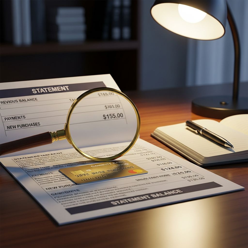 Learn the key differences between statement and current balance