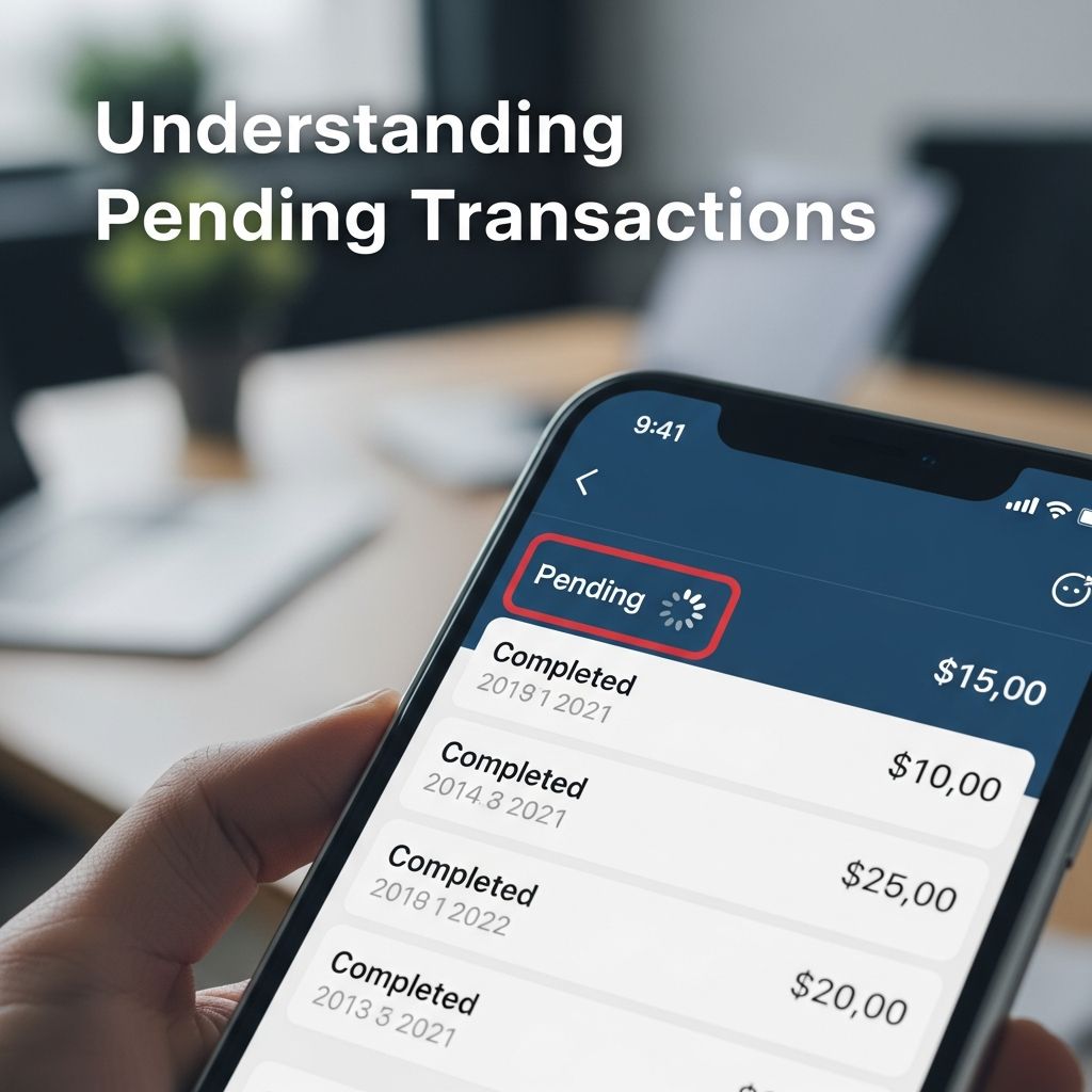 Learn how pending transactions work and their impact on your account balance.