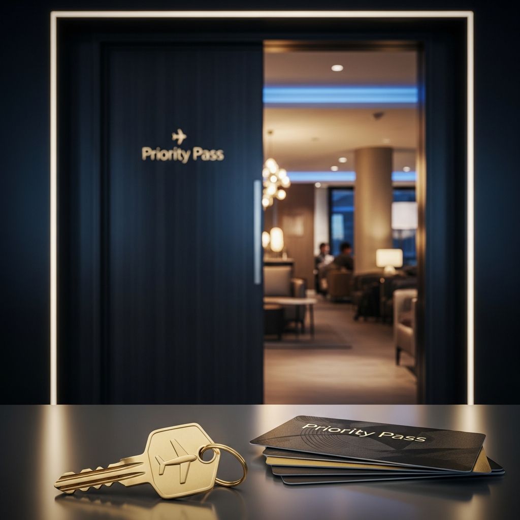 Discover strategies to access premium airport lounges worldwide without direct membership costs through elite credit cards.