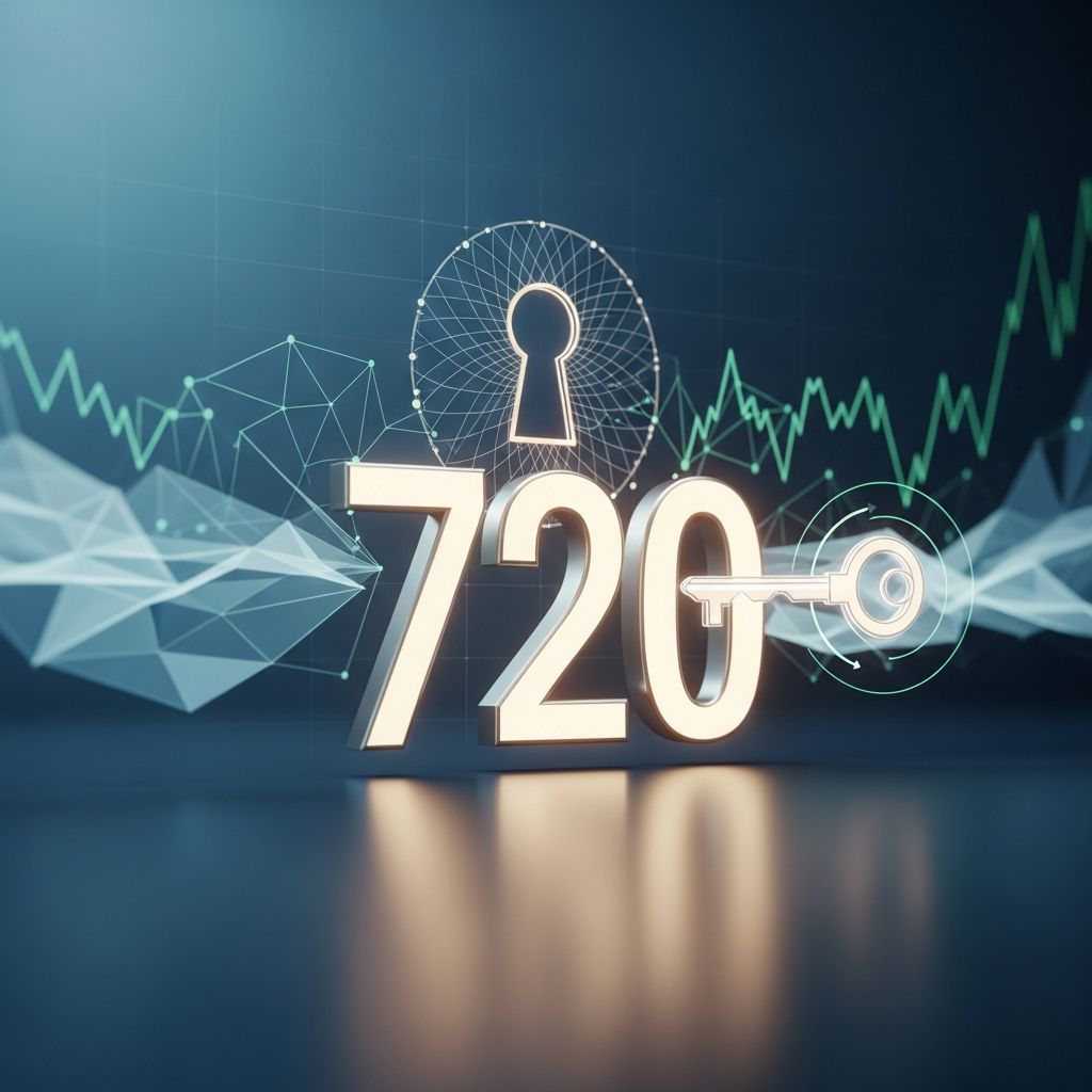 Discover how a 720 credit score unlocks superior loan rates, premium cards, and financial doors while offering strategies to elevate it further.