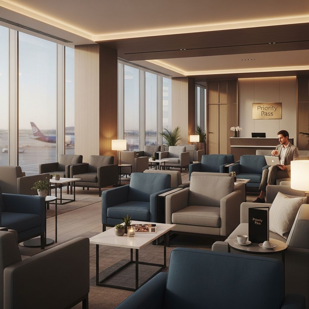 Discover proven strategies to access premium airport lounges worldwide through Priority Pass, from elite credit cards to smart purchases.