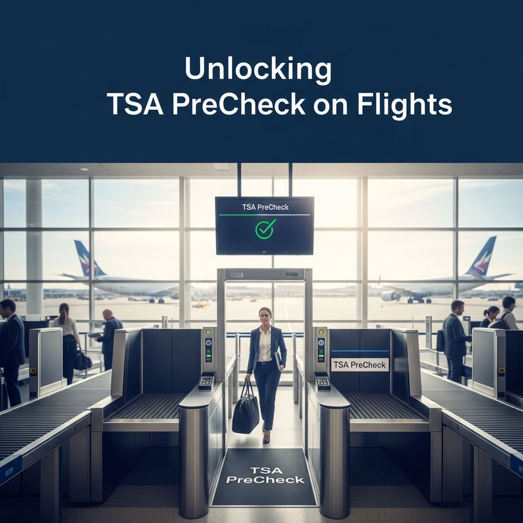 Discover how to add TSA PreCheck to your airline ticket effortlessly and save time at airport security with credit card perks.