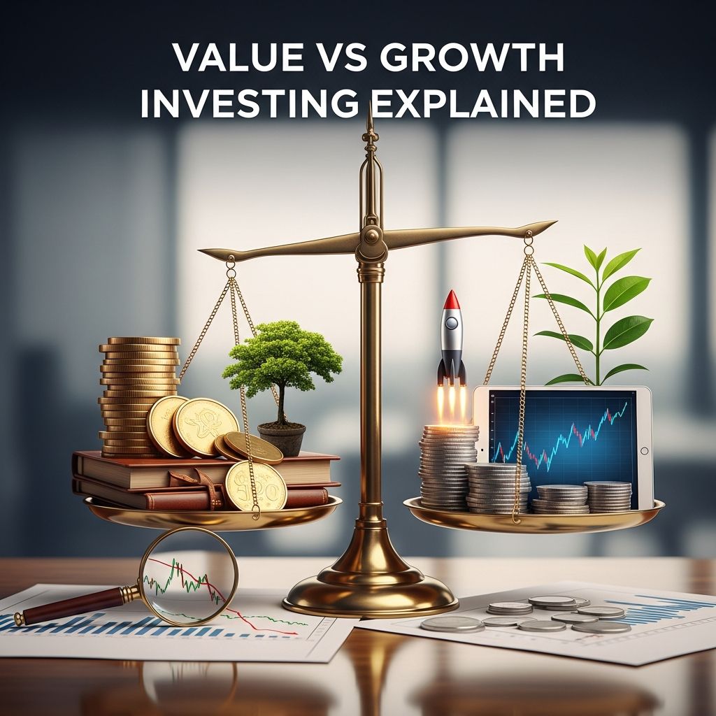 Discover the core differences between value and growth investing strategies to make informed portfolio decisions for long-term success.