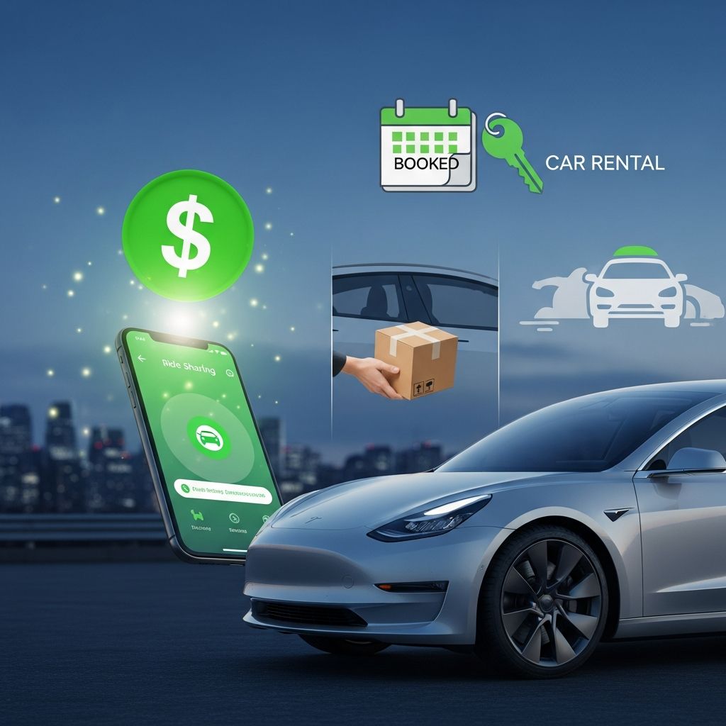 Discover multiple proven methods to generate revenue using your car