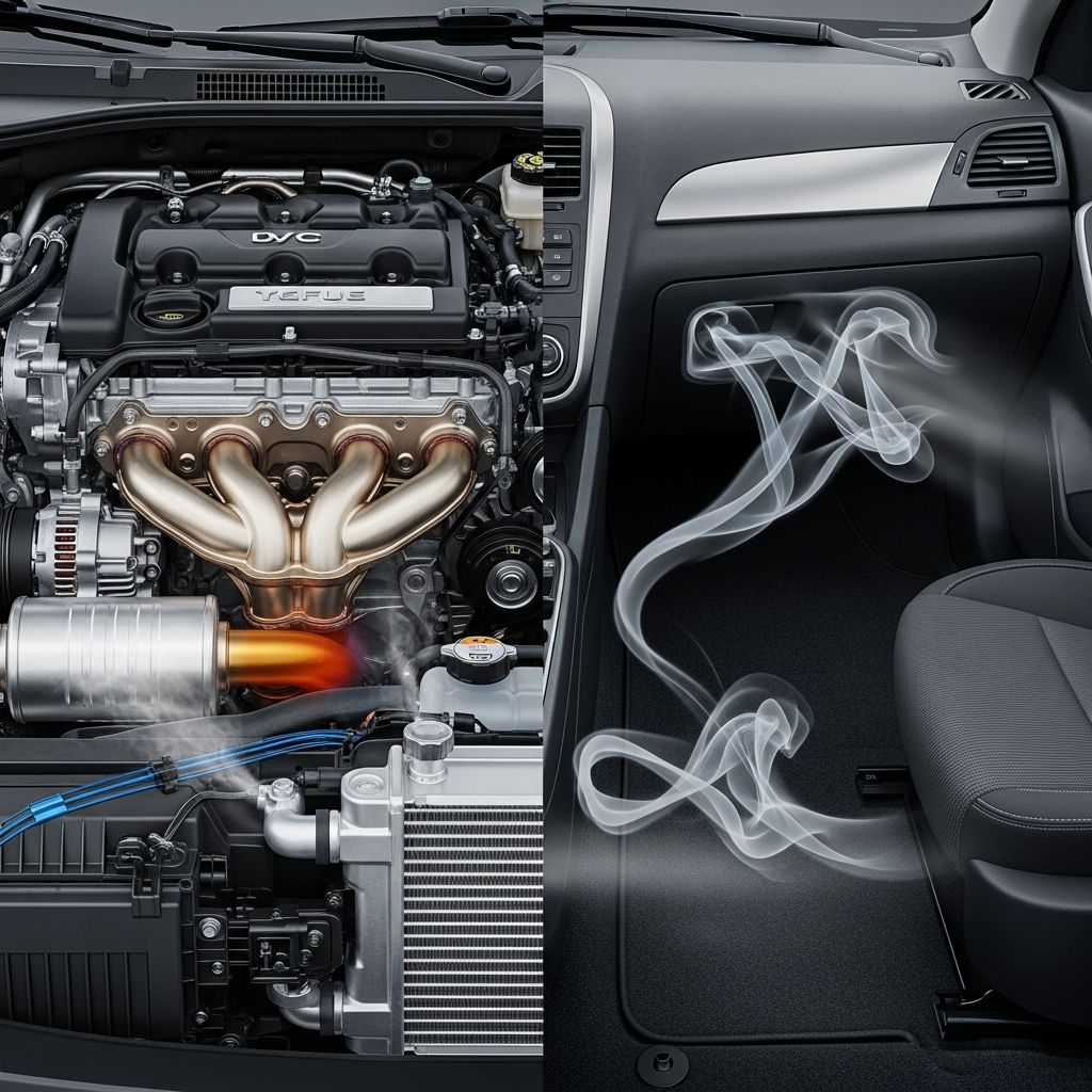 Learn what common car smells mean and how to address them before they become costly repairs.