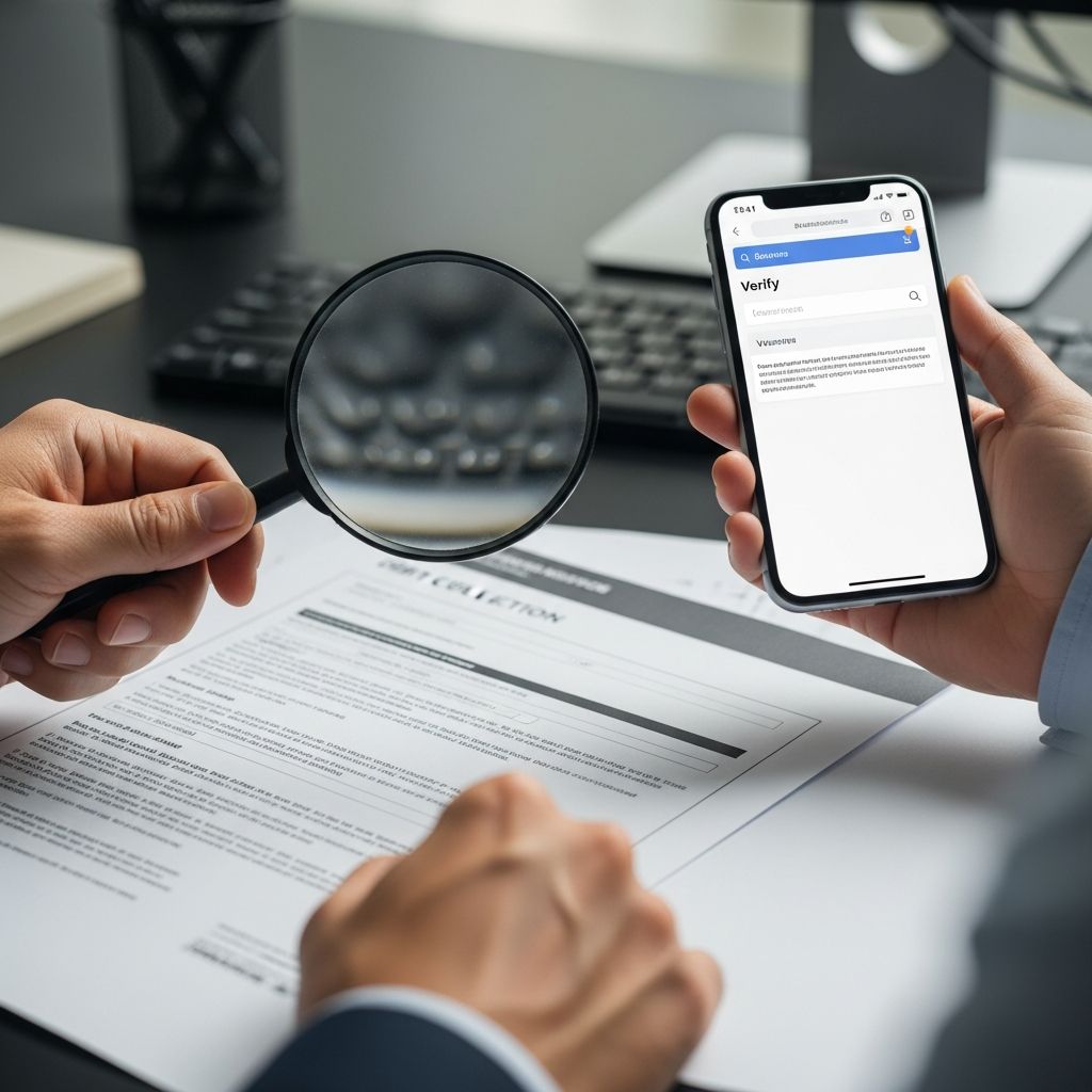 Learn essential steps to confirm if a debt collector is genuine and protect yourself from fraudulent schemes targeting your finances.