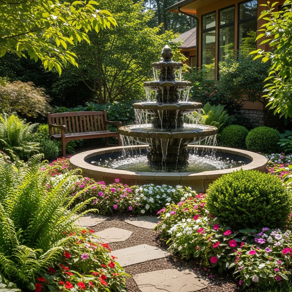 Understand the costs, benefits, and upkeep required for residential water features.