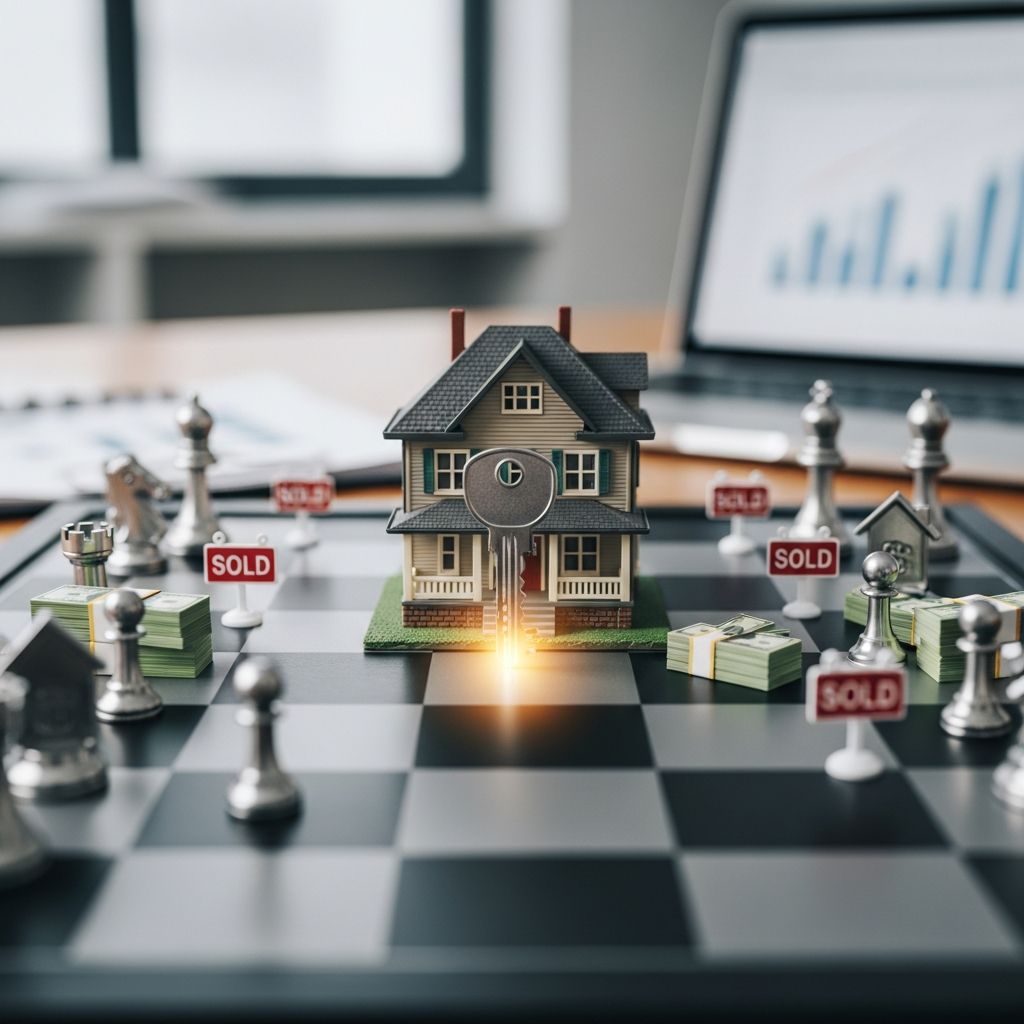 Master strategies to outmaneuver competitors and secure your ideal property in today's fierce housing battles.