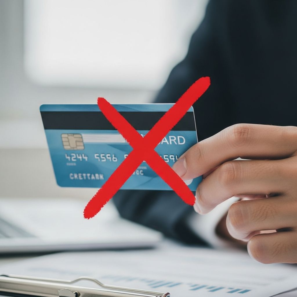Learn when and how to stop a credit card application before approval.