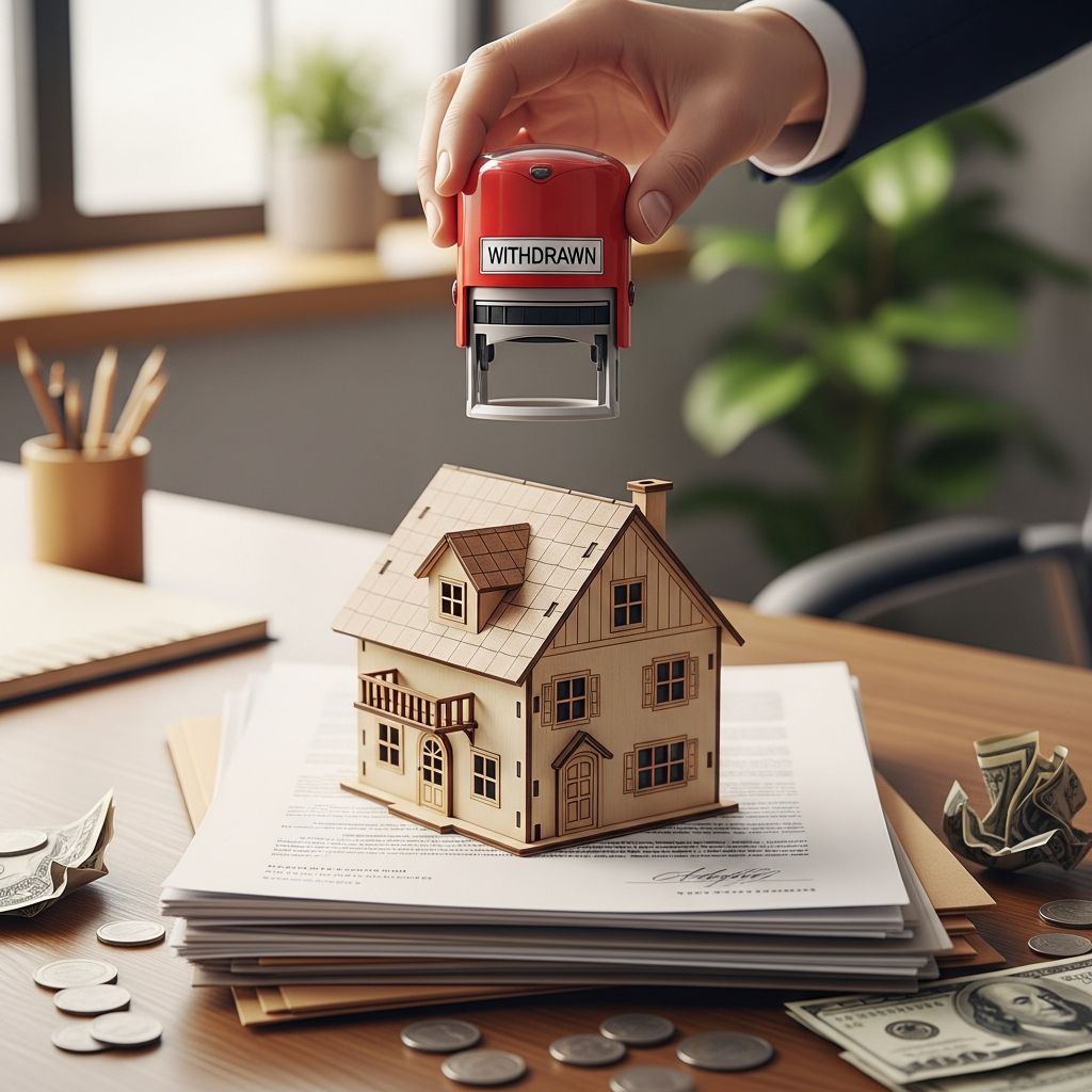 Understand when and how you can withdraw a home offer and what financial consequences to expect.