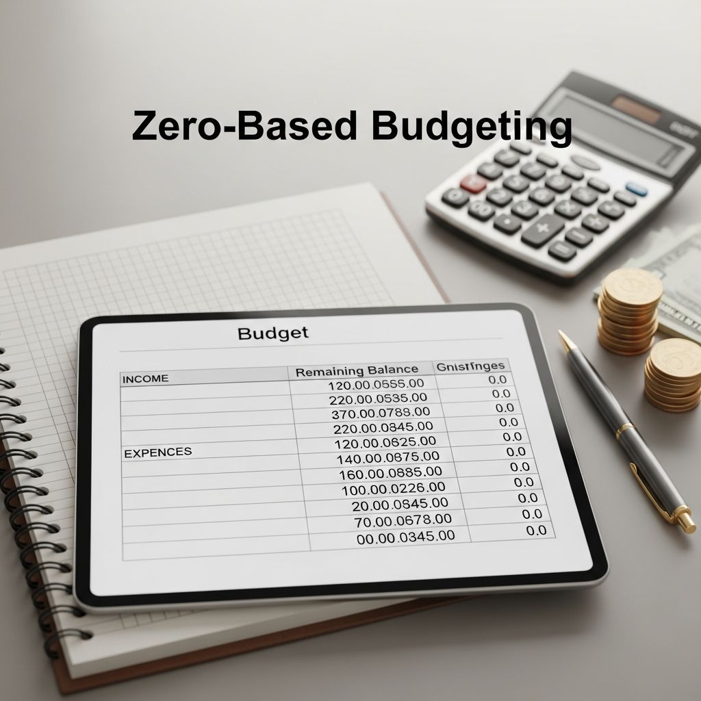 Master your finances by assigning every dollar a purpose with zero-based budgeting for ultimate control and savings.