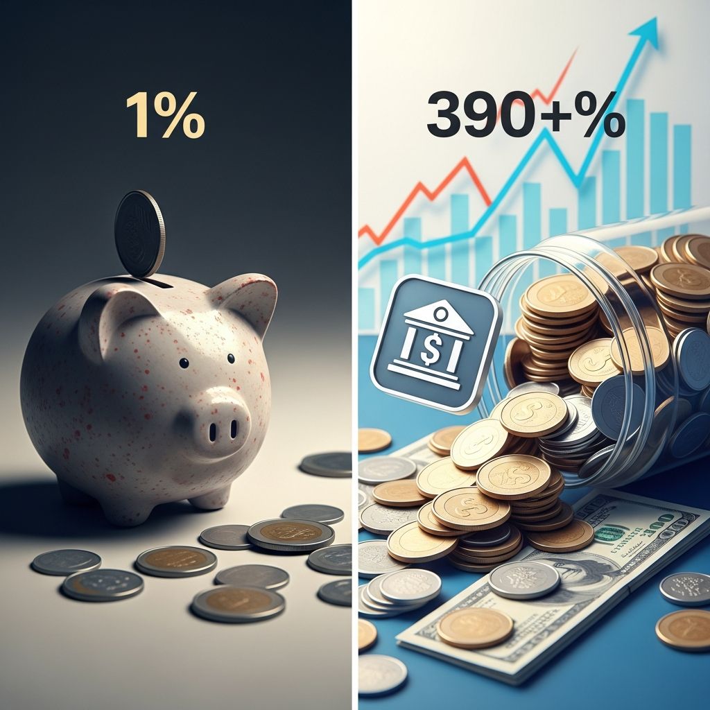 Discover why $10,000 in a traditional bank earns just $1 yearly, while high-yield options deliver over $390—unlock better returns today.