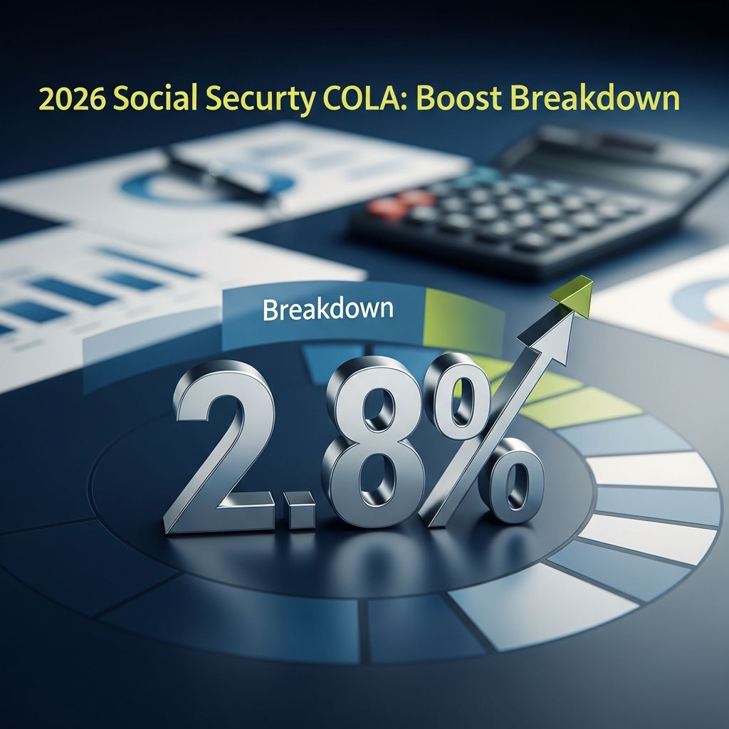 Discover how the 2.8% Social Security COLA for 2026 impacts retirees, with real payment increases, inflation realities, and strategies to maximize benefits.