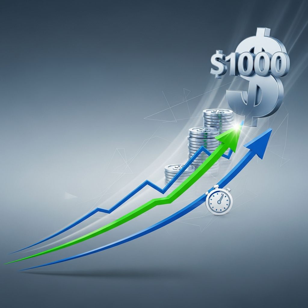 Discover how high-yield savings accounts with top APYs can supercharge your path to $1000, outpacing traditional options dramatically.