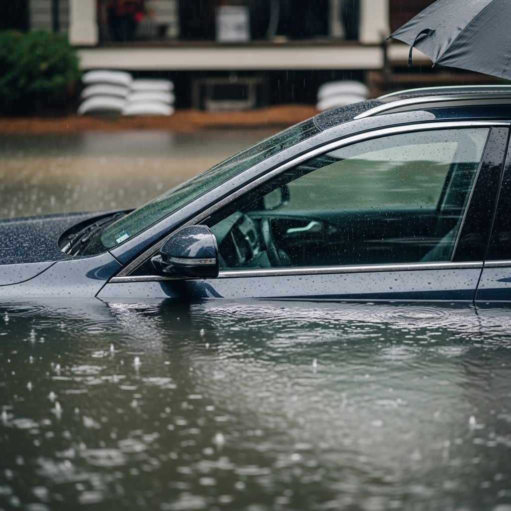 Discover how your car insurance handles flood and water damage claims, what coverage you need, and steps to protect your vehicle during storms.