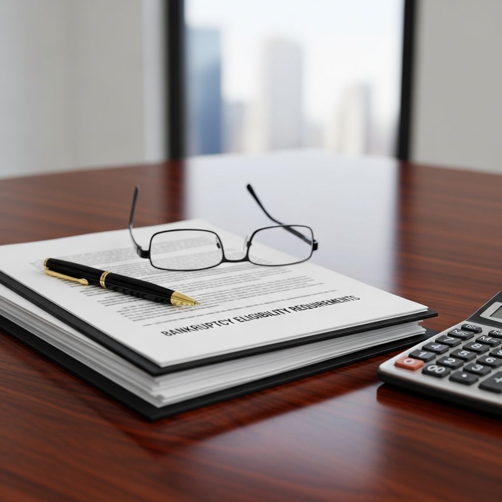 Complete guide to qualifying for bankruptcy protection in 2026