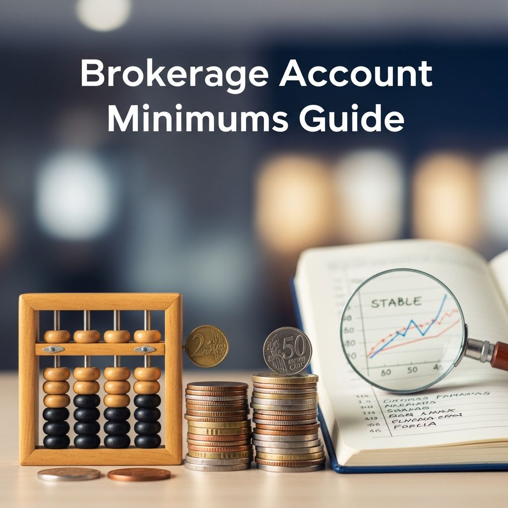 Discover the real minimum amounts needed to launch your investment journey with a brokerage account and start building wealth today.